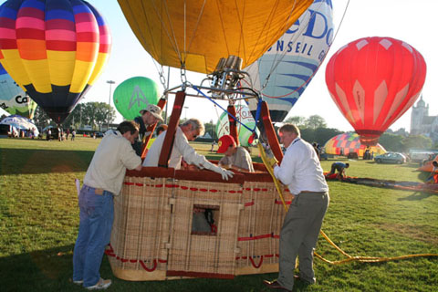 nacelle de montgolfière