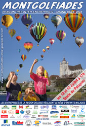 Affiche des Montgolfiades 2008